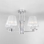 Умный потолочный светильник Eurosvet Alegria 60125/5 хром Smart, Eurosvet