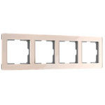 Рамка четверная Werkel Acrylic айвори, Werkel